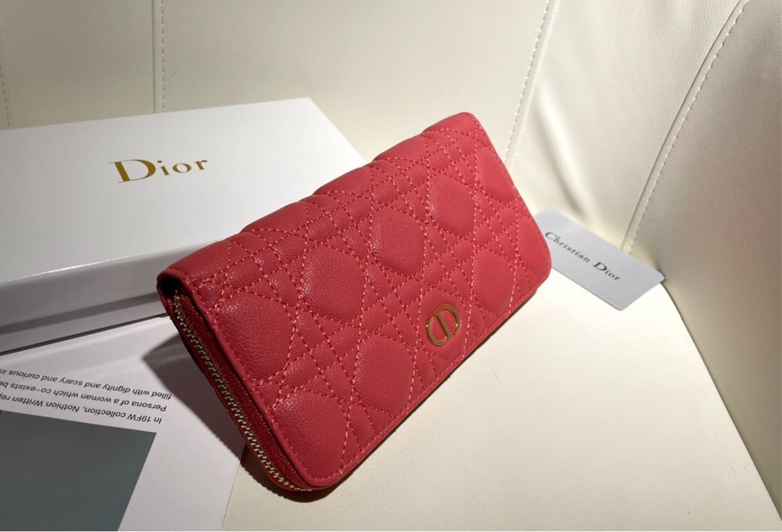 Woman Dior wallet