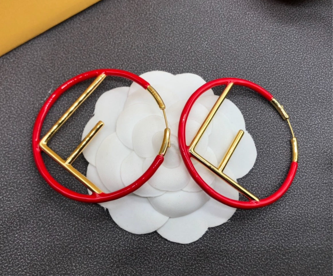 New Fendi Hoop earring
