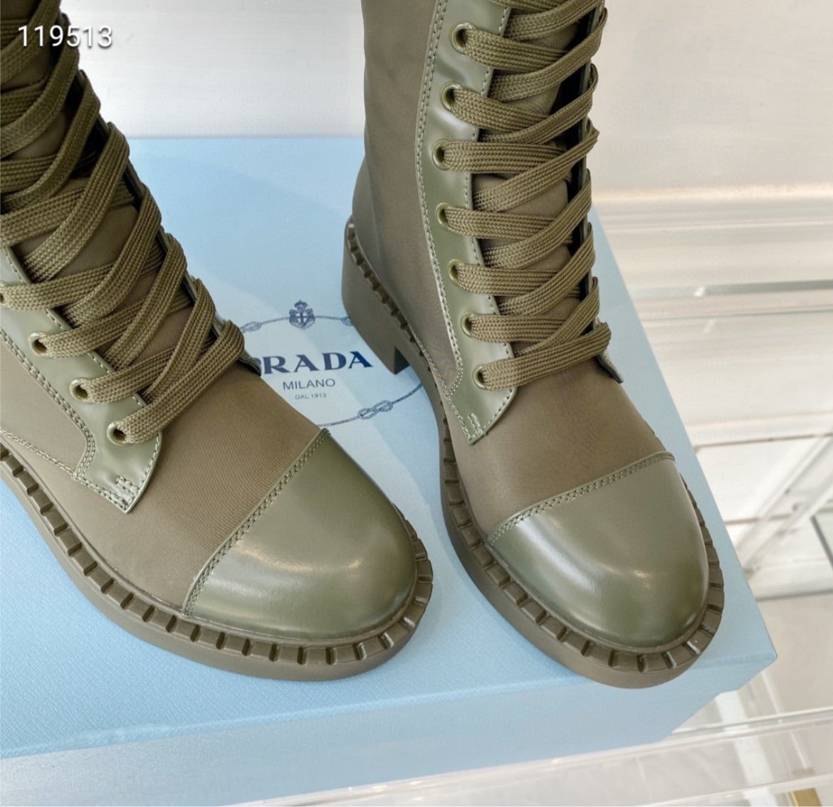 New Prada woman boots