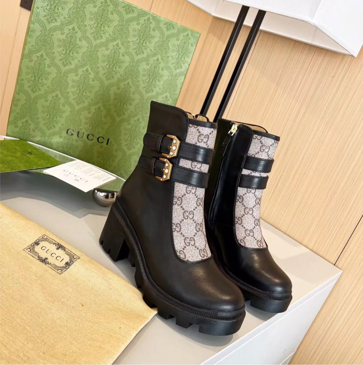 New woman Gucci boots