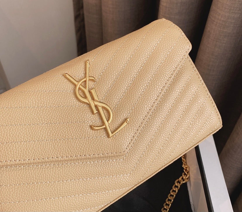 Leather YSL ladies handbag