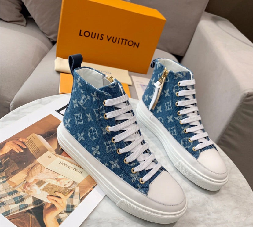 Denim woman LV sneakers
