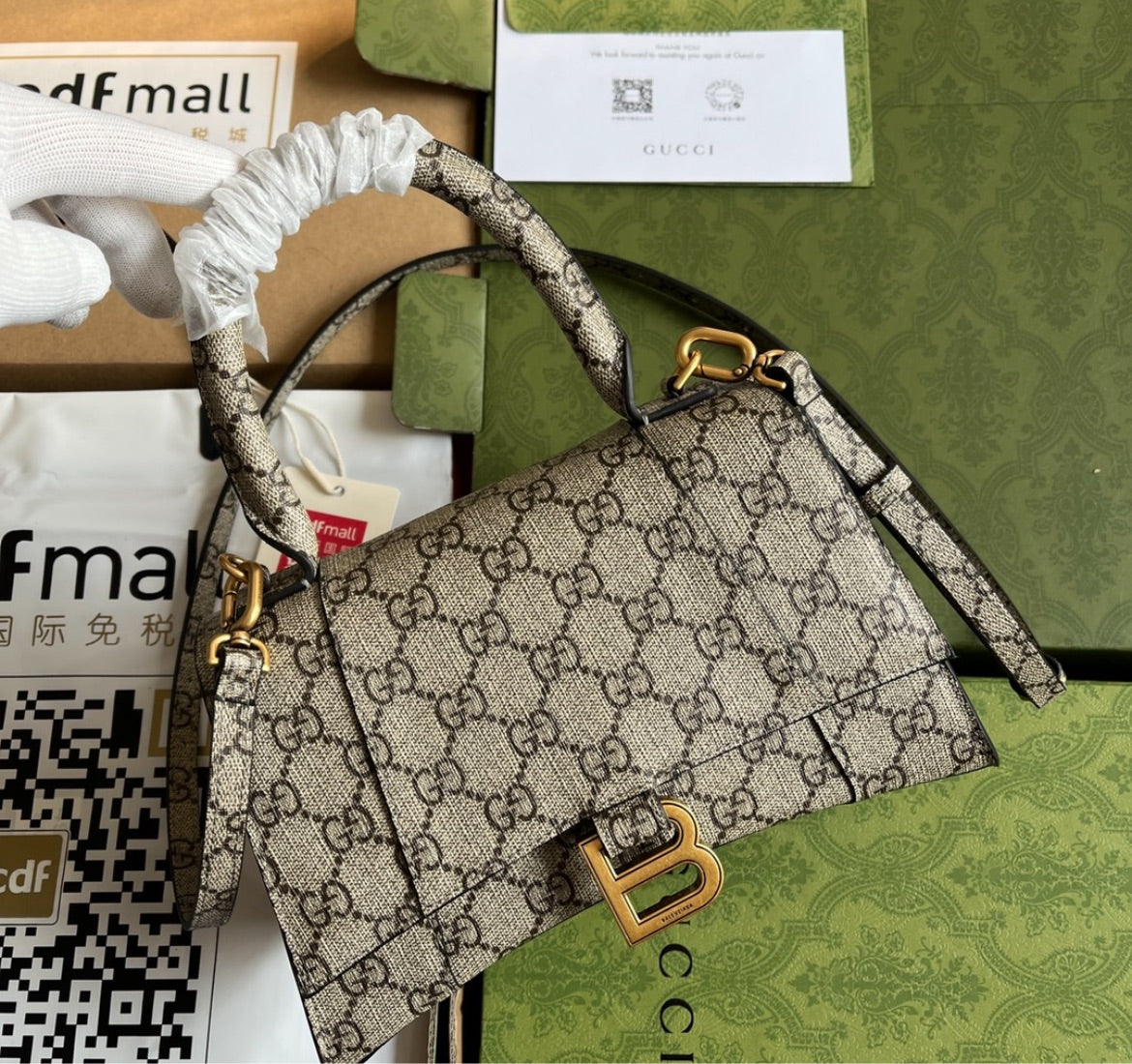 Balenciaga/Gucci Woman handbag
