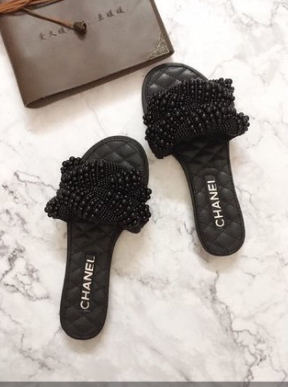 Chanel new pearl sandal