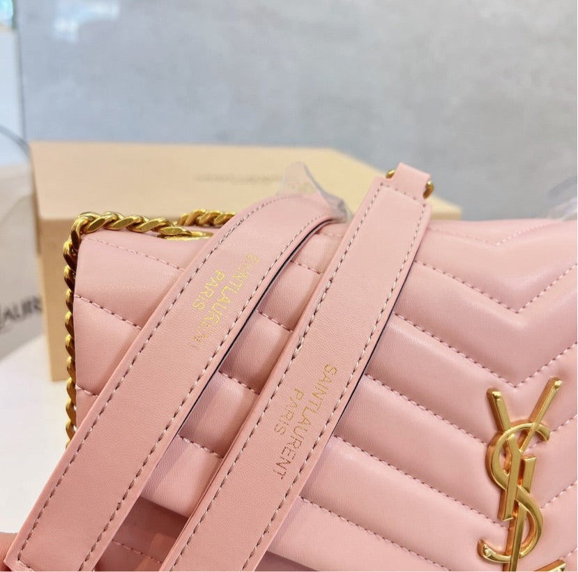 YSL woman spring colors handbag