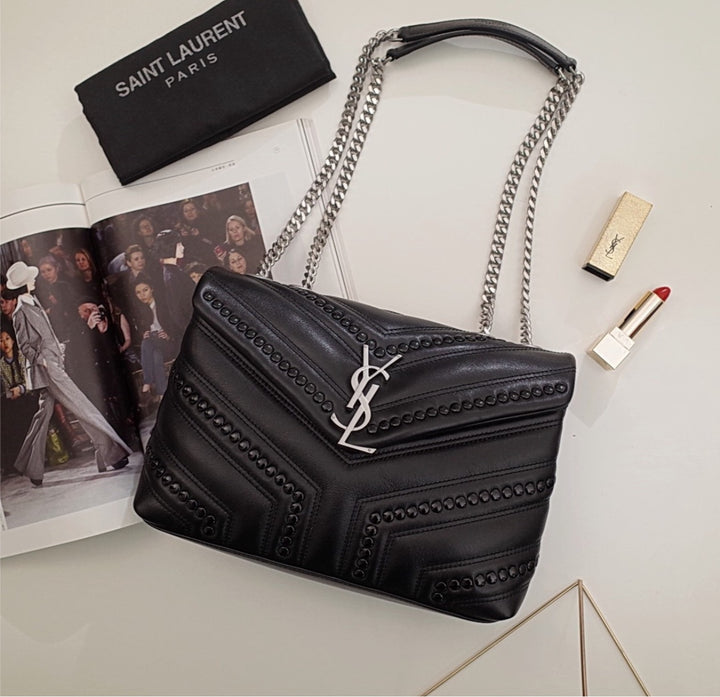 New woman YSL handbag