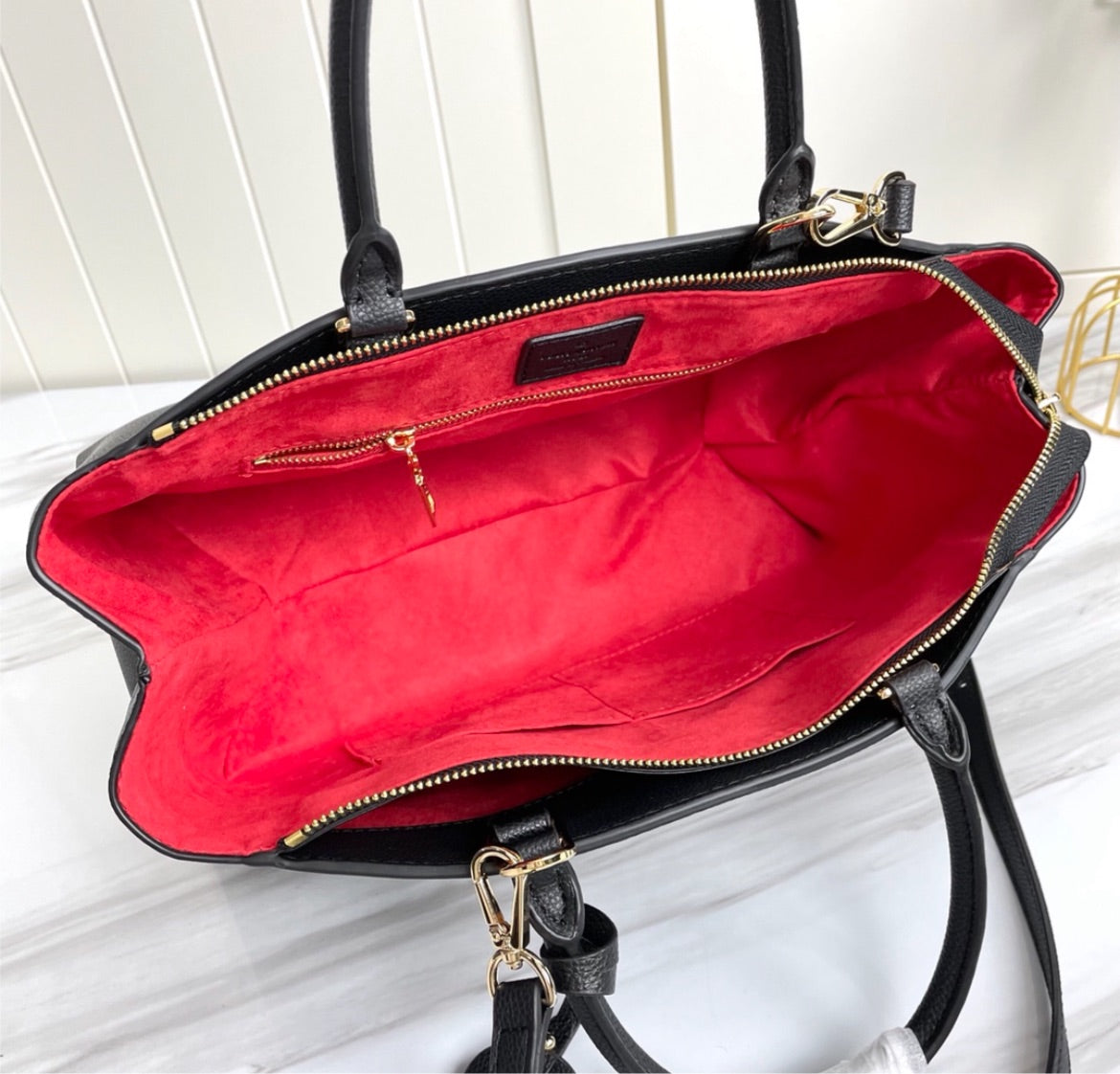 Black new LV woman shoulder handbag