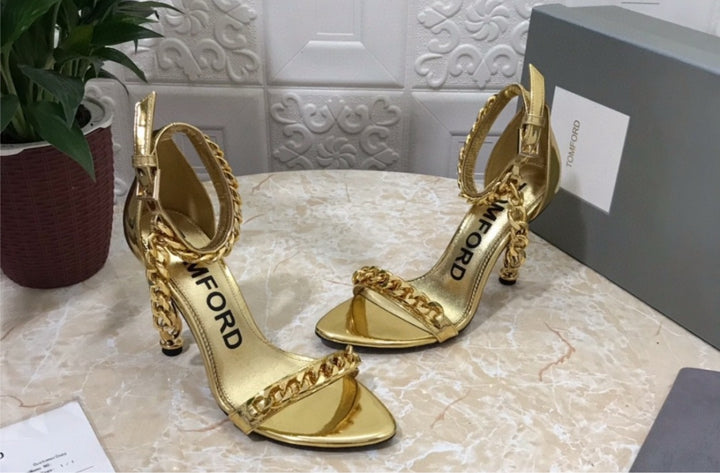 Gold Tom ford woman heel