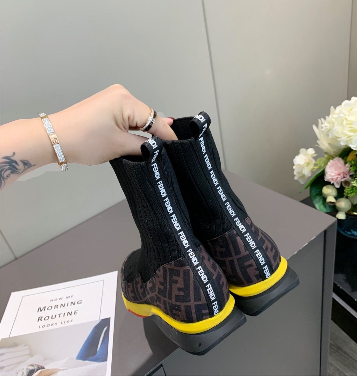 Fendi luxury sneakers