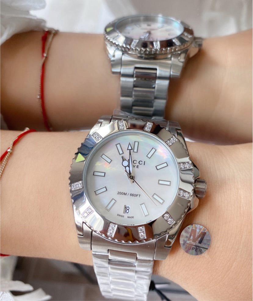 New Gucci Diamond face watch