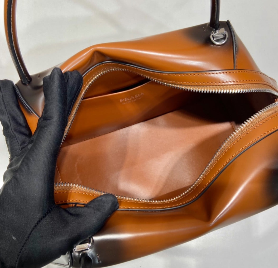 Woman New Prada handbag