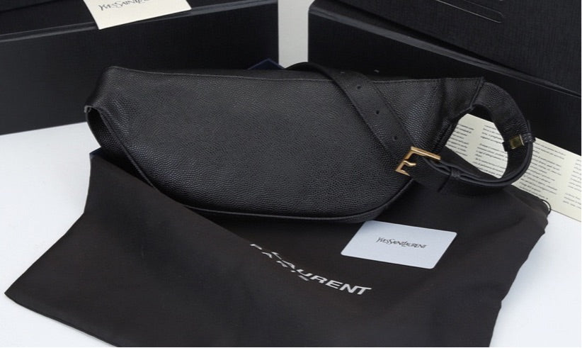 Leather YSL Fanny pack bag