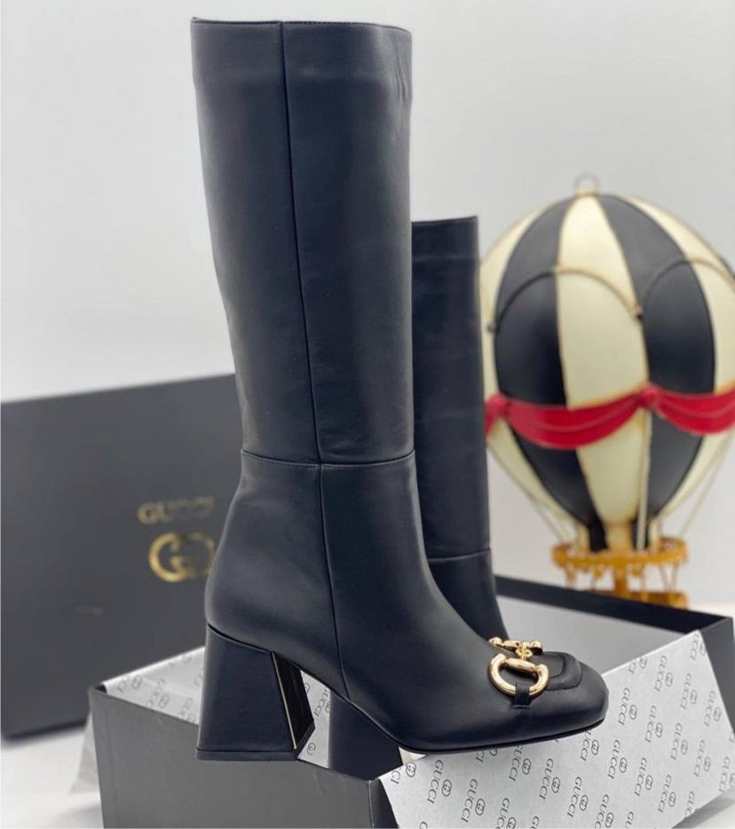 Gucci leather boots