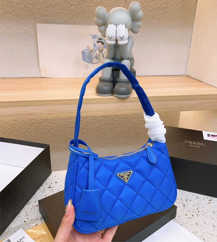 New Prada Blu woman handbag