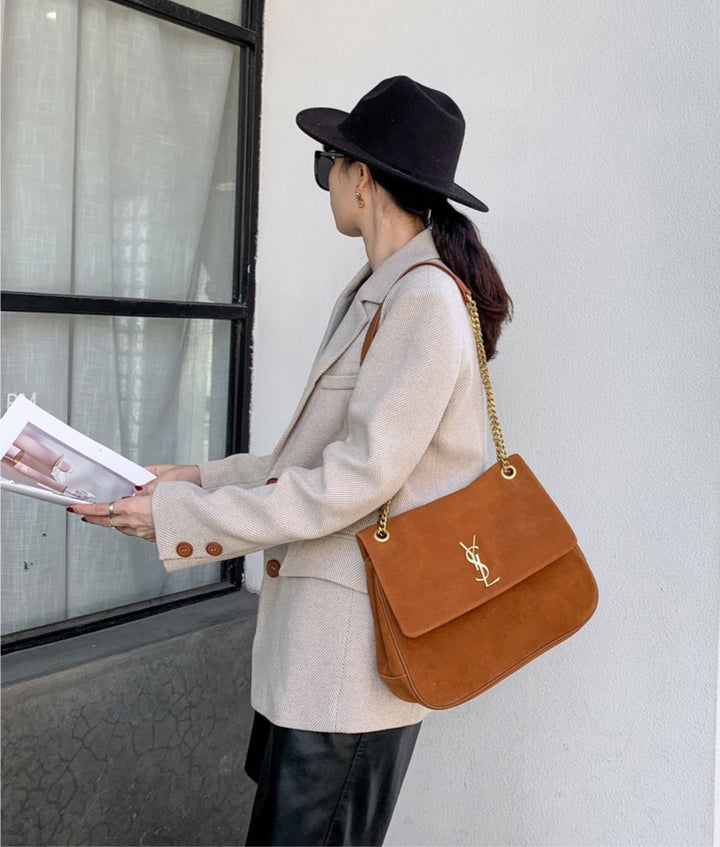 YSL new woman shoulder handbag