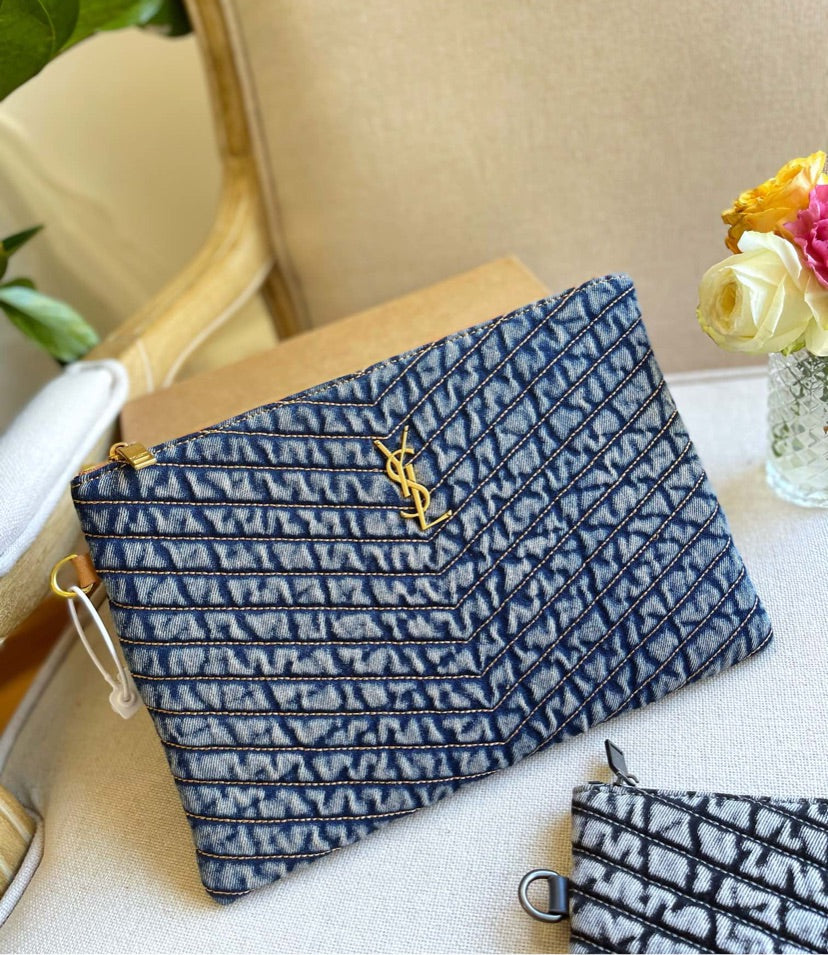 New woman YSL clutch