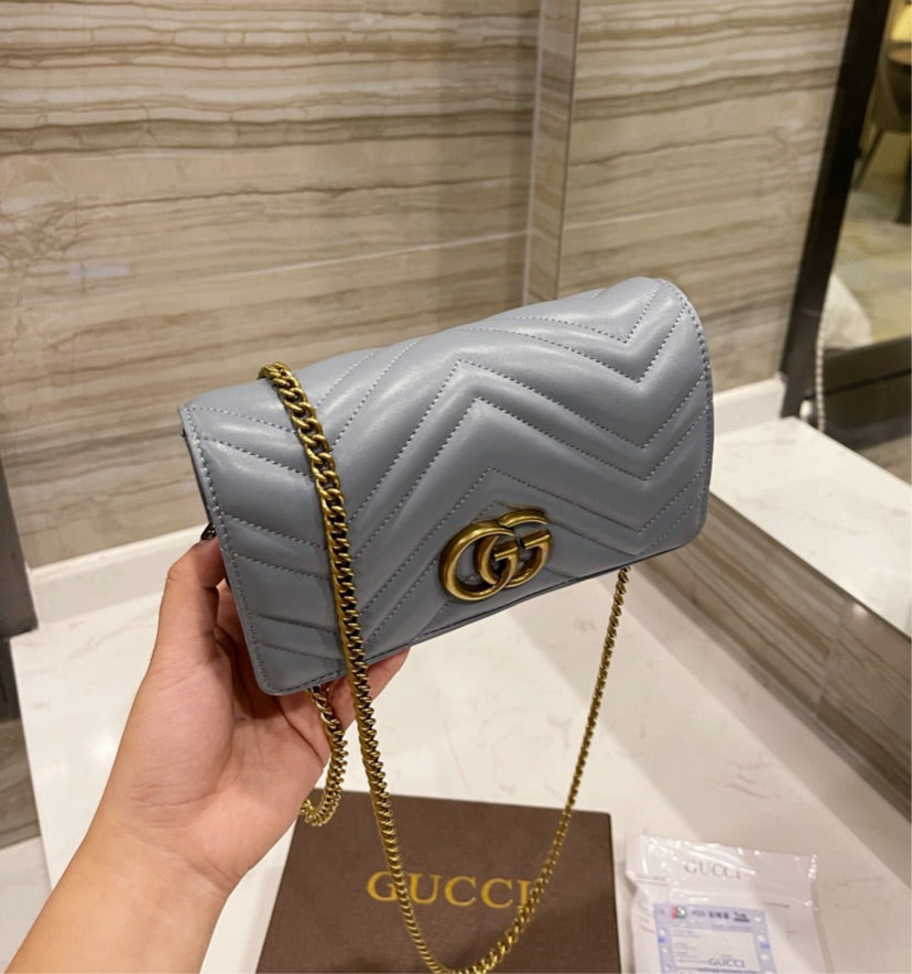 Leather Gucci woman handbag