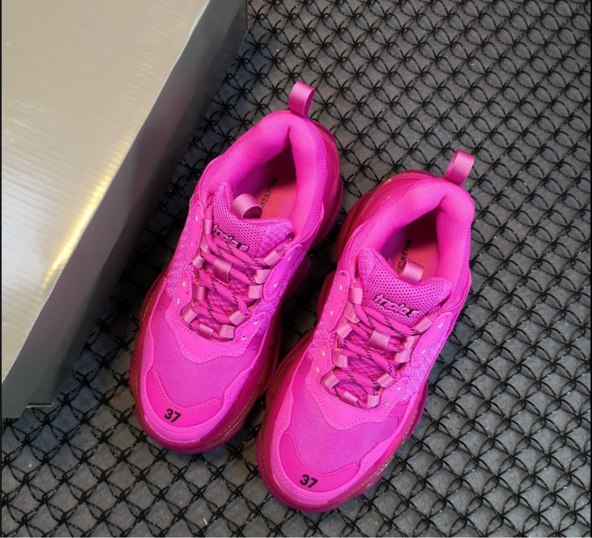 Pink Balenciaga sneaker