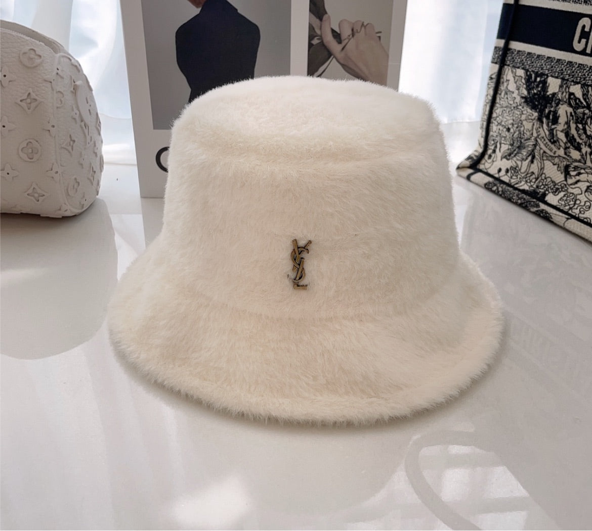 YSL furry new hat