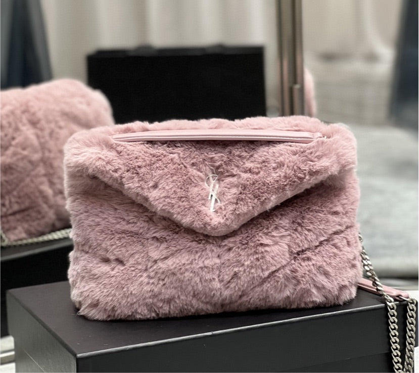 Cozy/fury YSL woman handbag