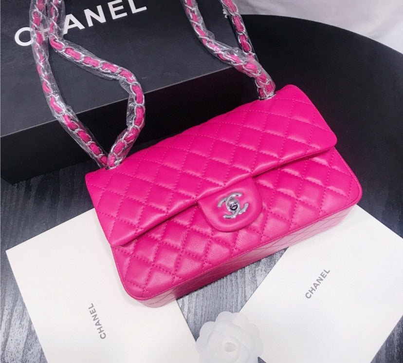 Chanel leather handbag