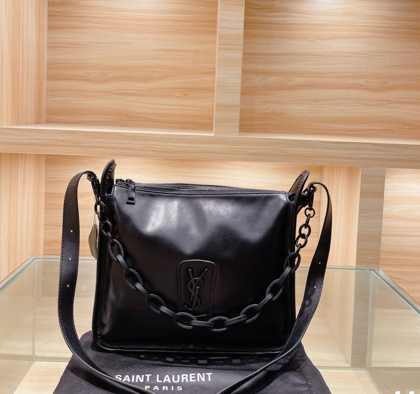 YSL woman shoulder handbag