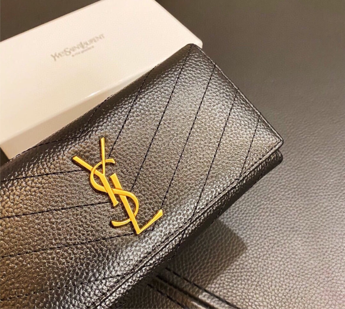 Saint Laurent black wallet
