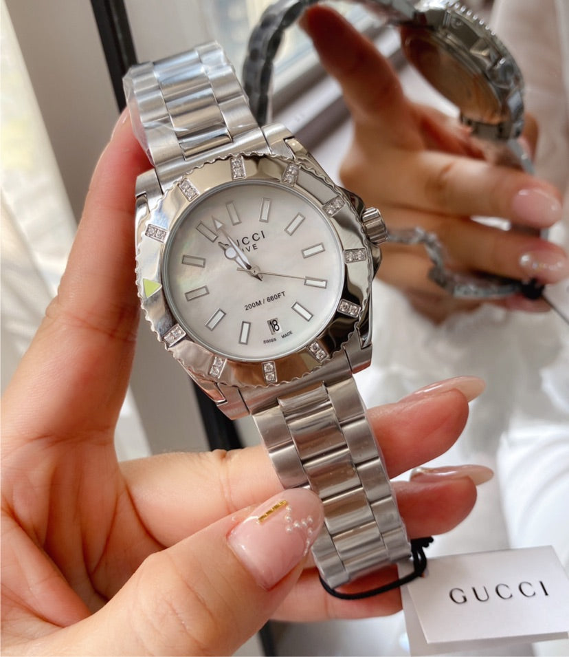 New Gucci Diamond face watch
