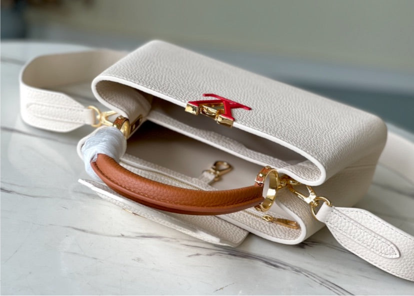 New 2022 woman LV leather handbag