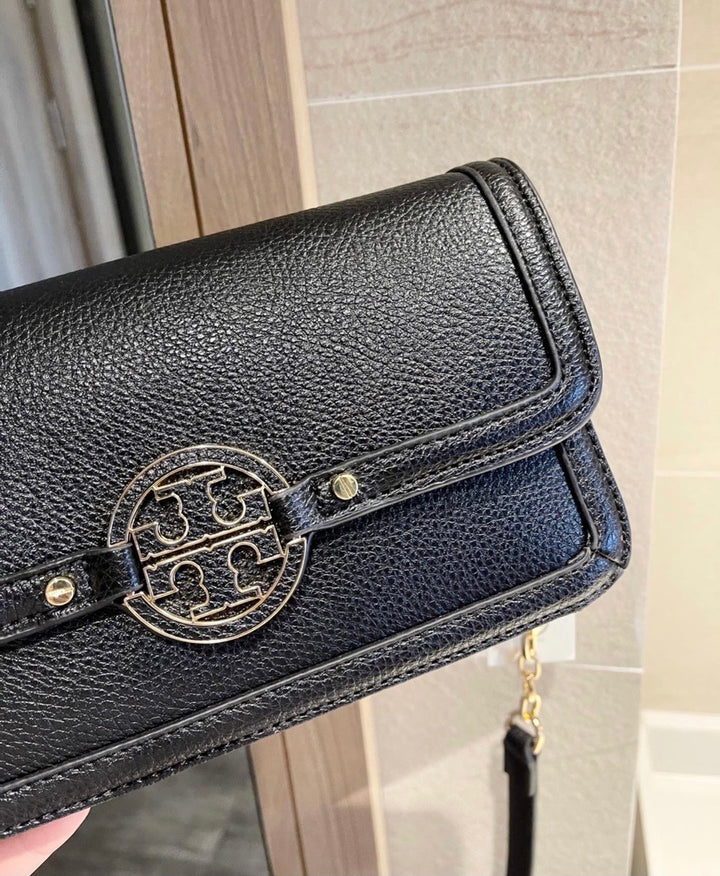 TORY BURCH Classy leather shoulder handbag