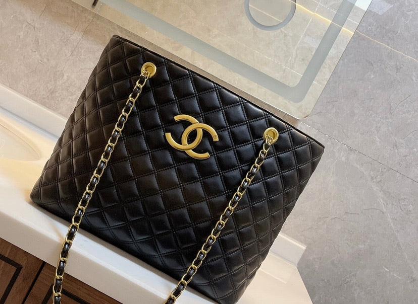 Chanel Leather black handbag
