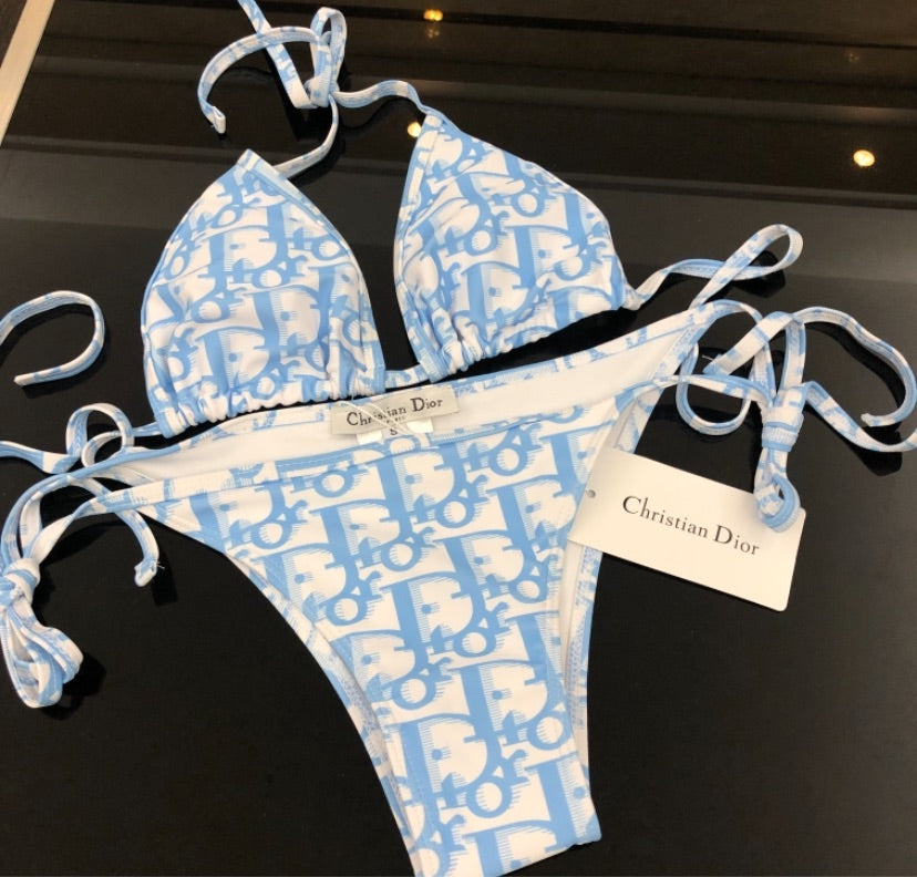 Woman Dior swim wear 2 piece