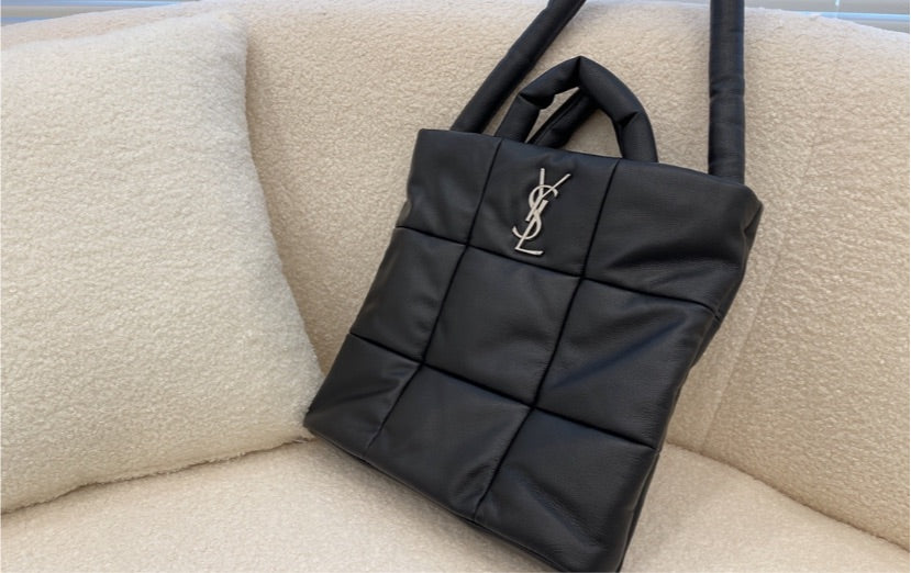 Black leather YSL Handbag