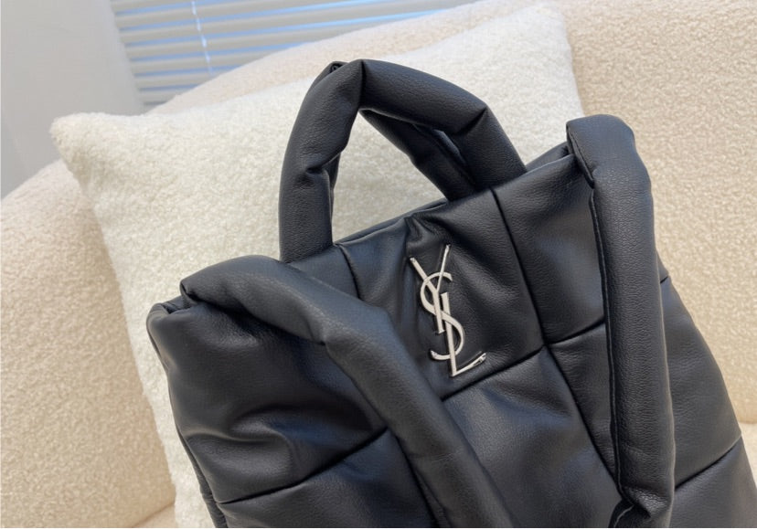 Black leather YSL Handbag