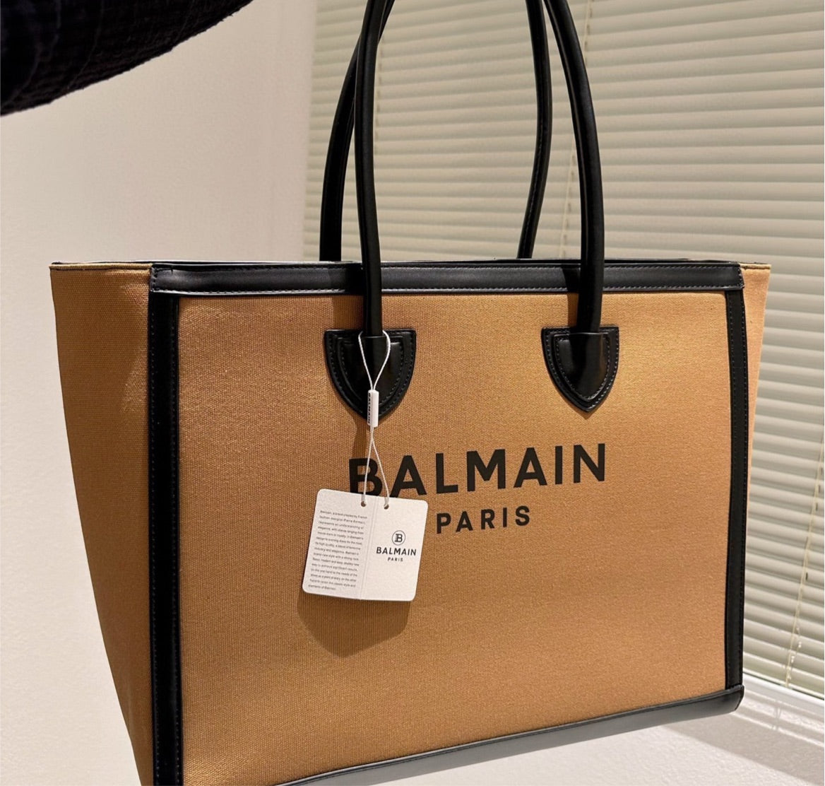 New Balmain large handbag