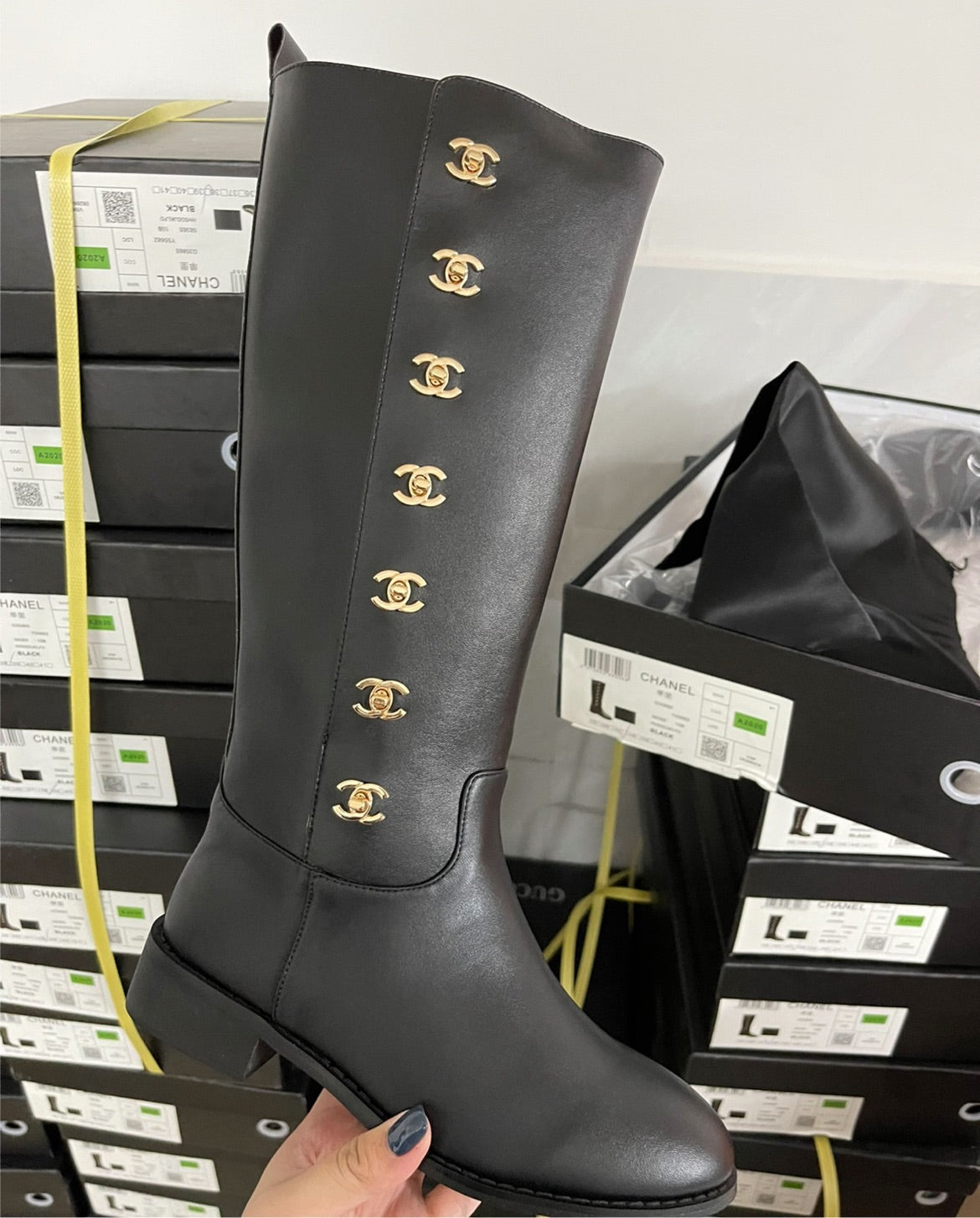 New Chanel woman boots