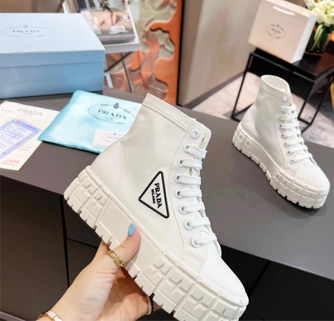 New Prada woman sneaker