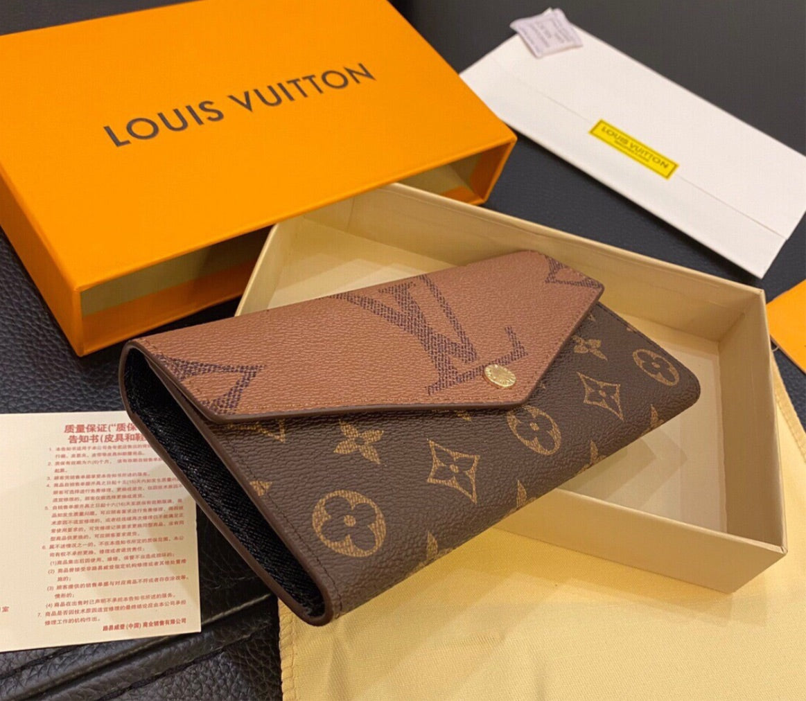 Brown LV new wallet