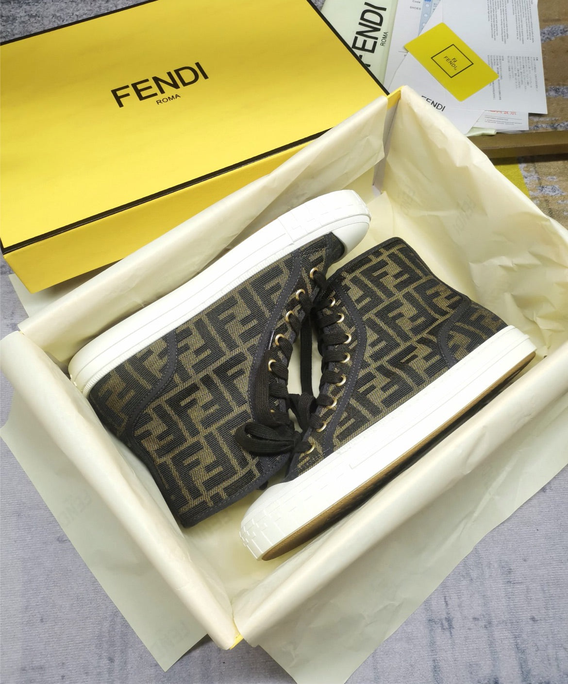 Fendi new woman sneakers