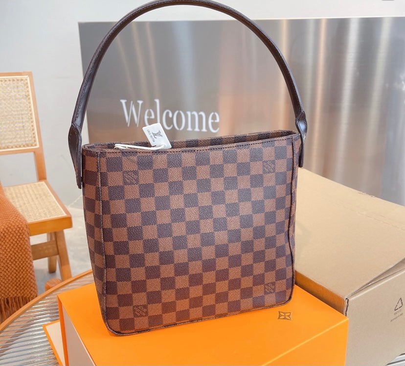 Leather LV woman  handbag