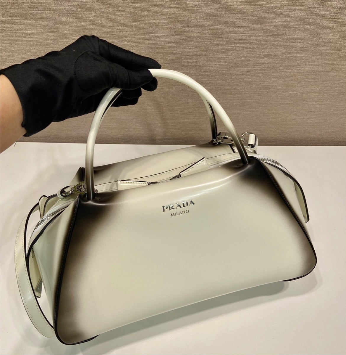Woman New Prada handbag