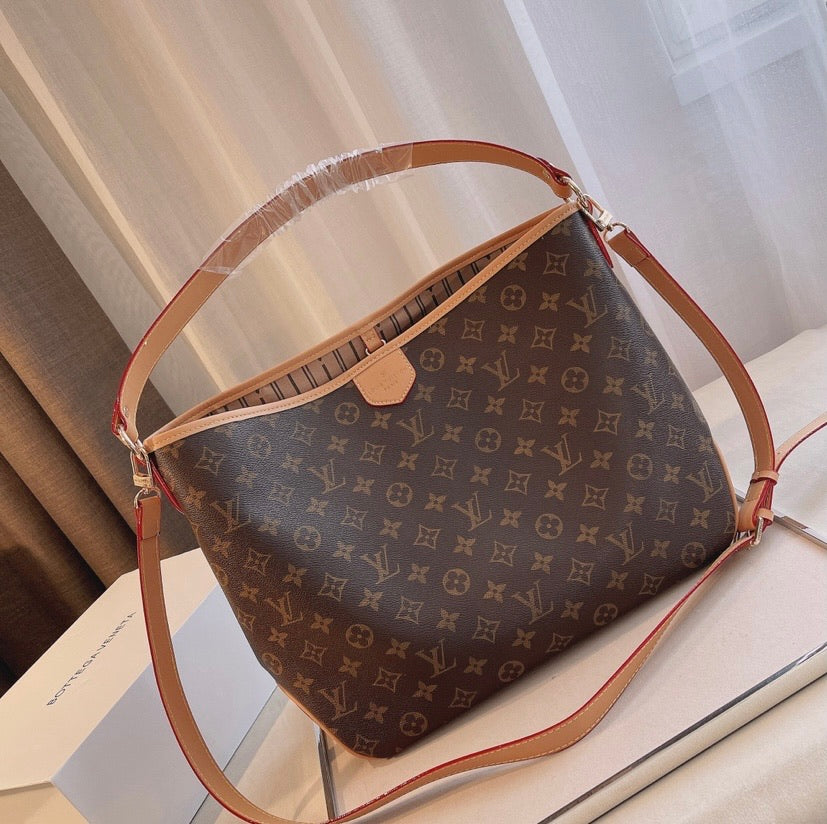 Leather LV shoulder Handbag