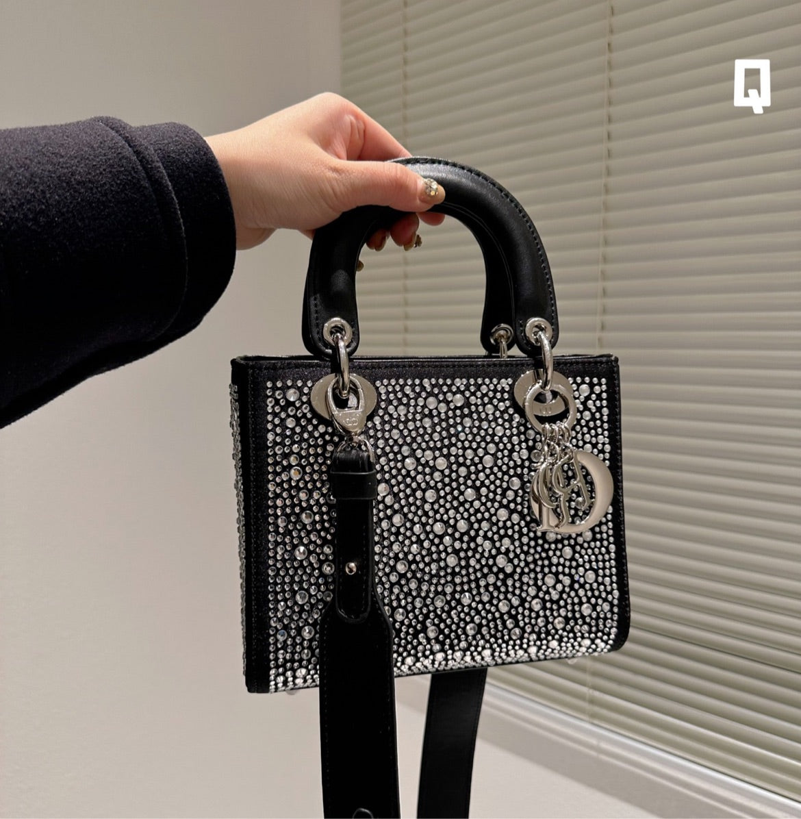 Dior woman black/silver Handbag