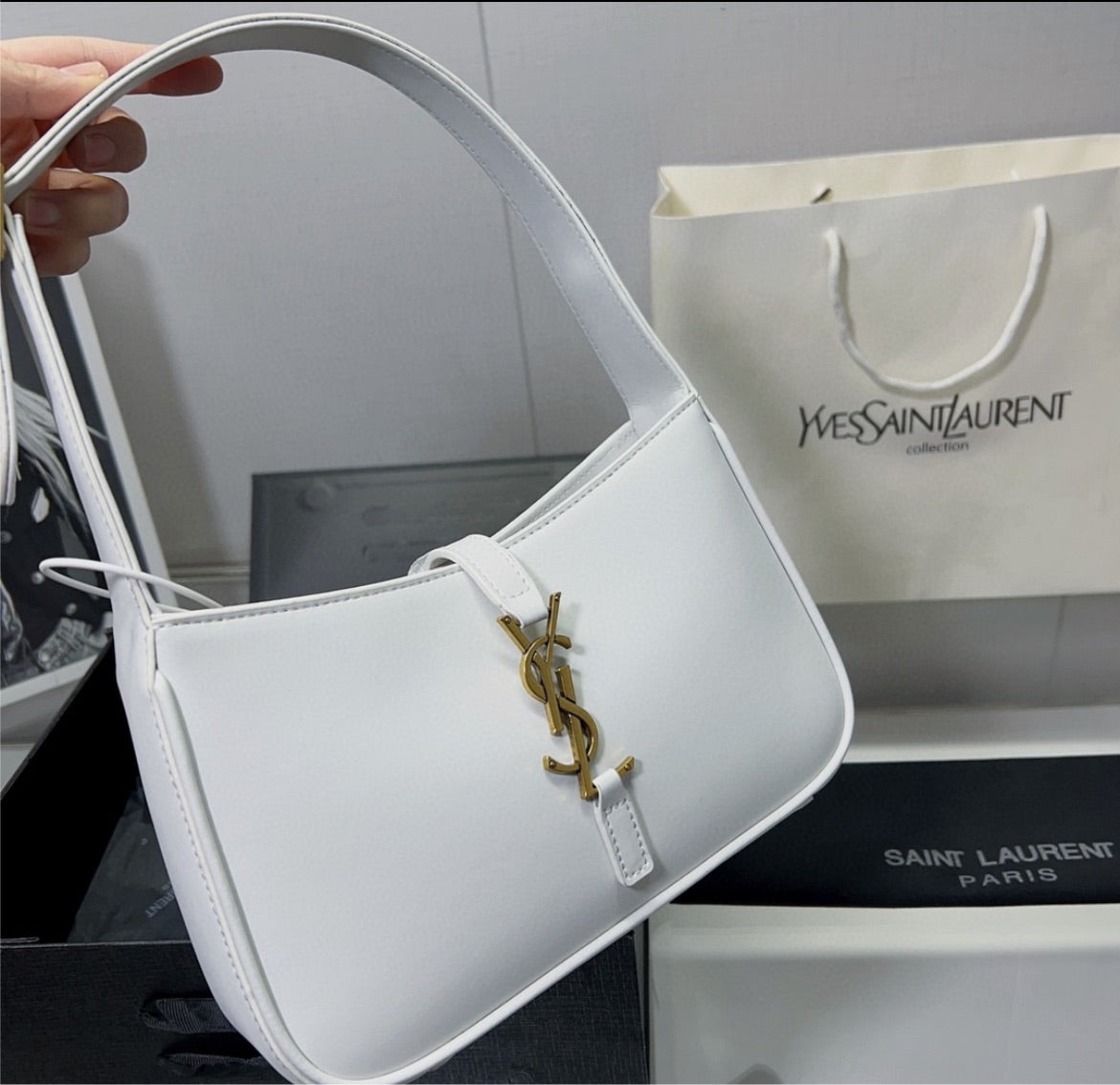 Spring/ summer colors YSL shoulder bag