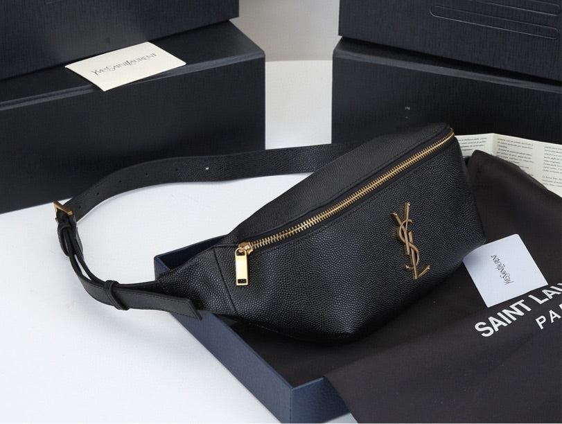 Leather YSL Fanny pack bag