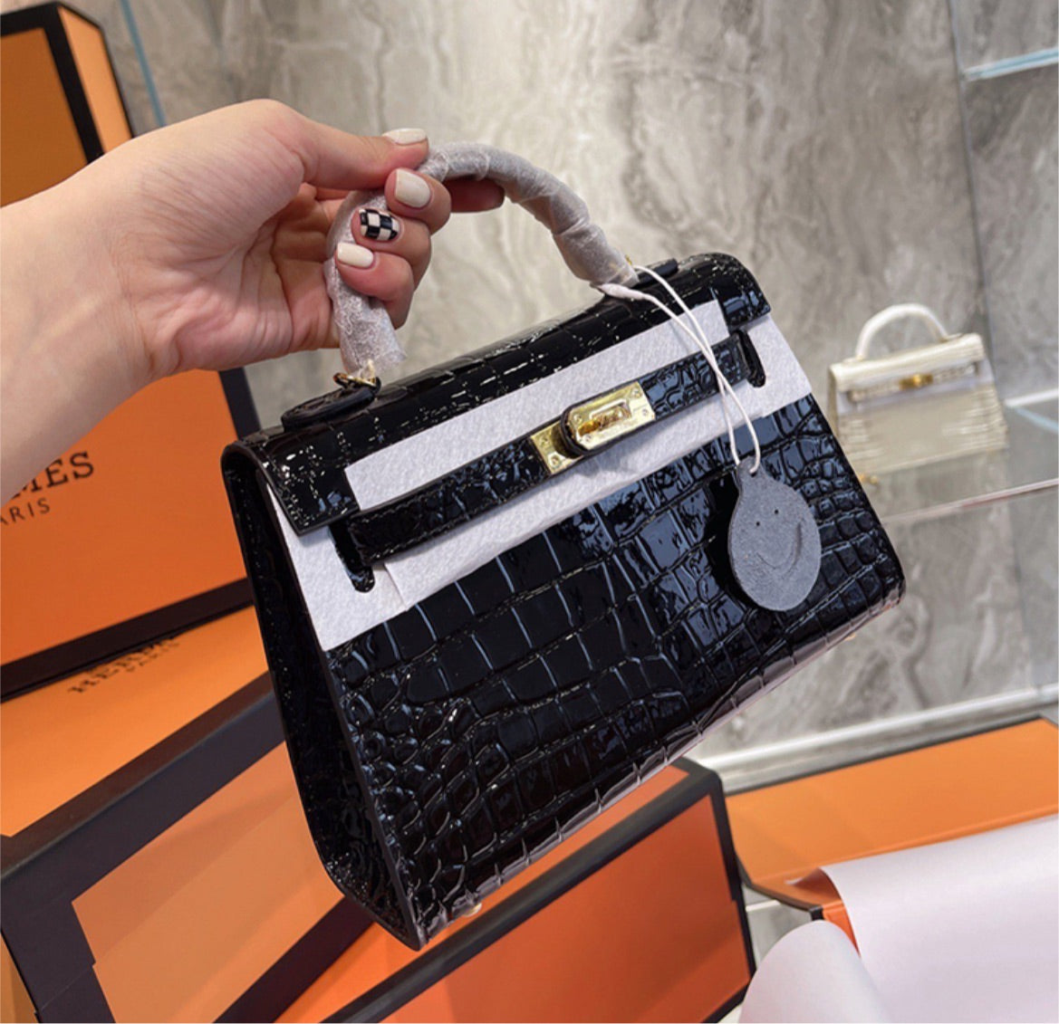Hermes new woman shoulder handbag