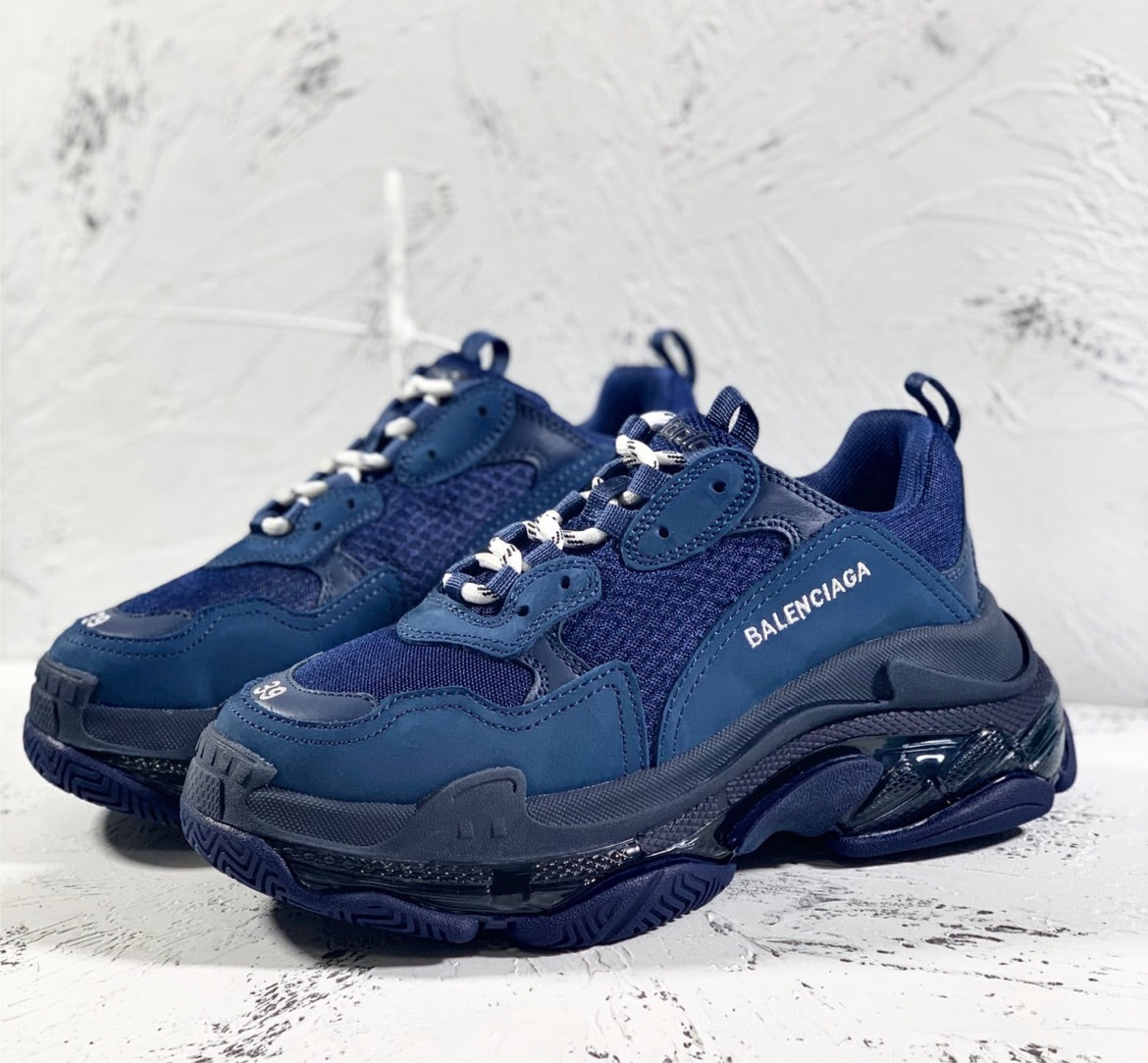 Blue Balenciaga sneaker
