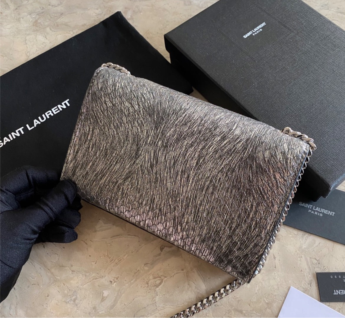 New YSL woman shoulder handbag