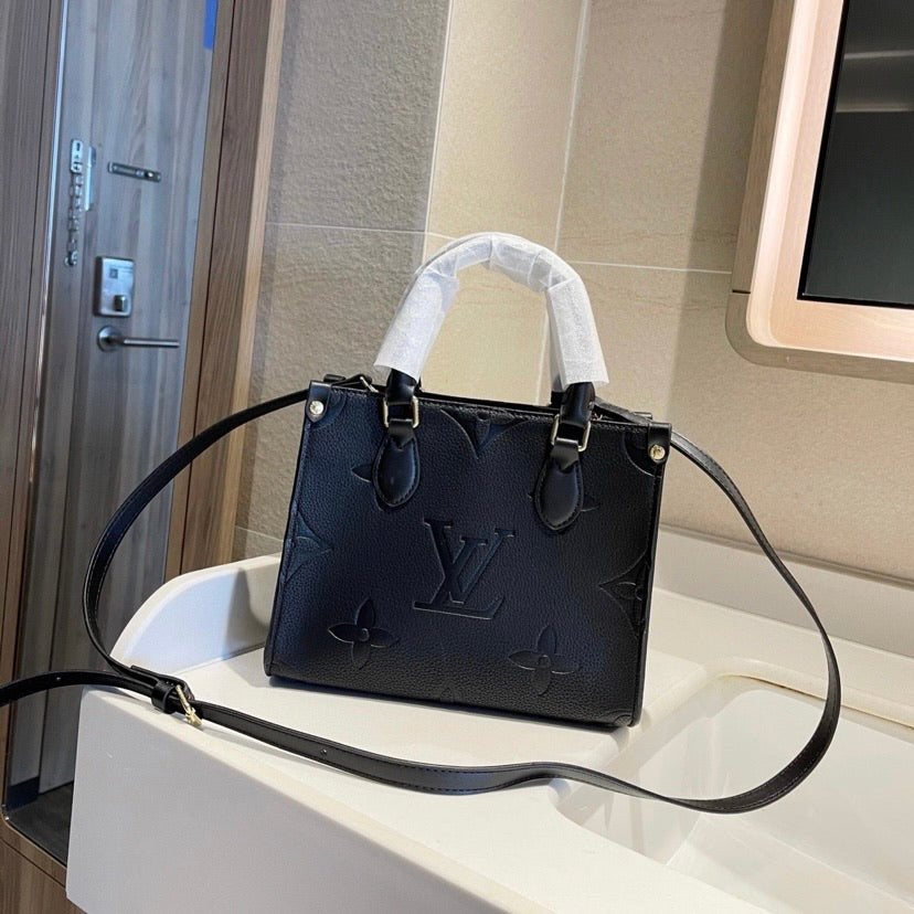 Leather LV woman handbag