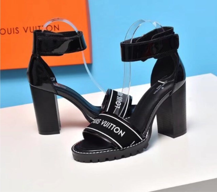 LV black/white Shoes